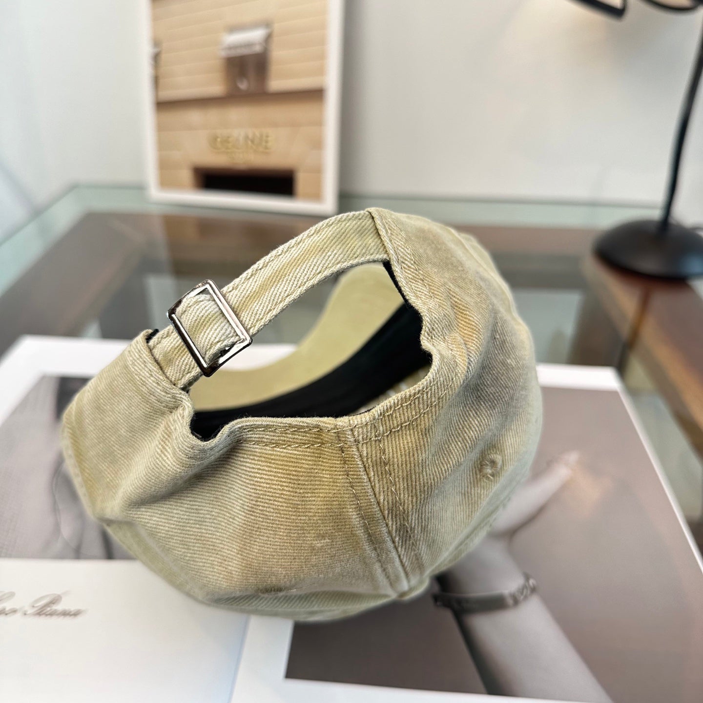 Chic Cross Embroidered Baseball Cap in Subtle Beige