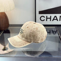 Distressed Denim Baseball Cap - Vintage Washed Streetwear Hat
