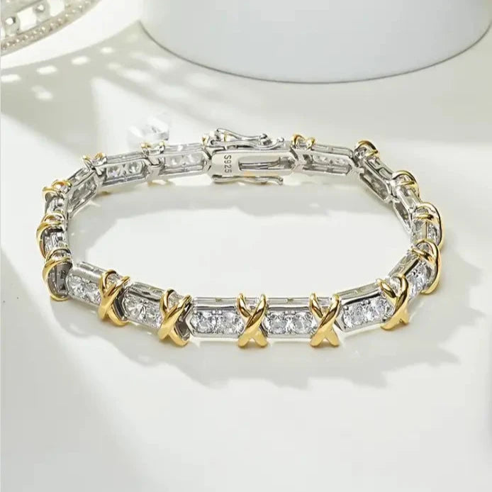 Tiffany Sixteen Stone Bracelet