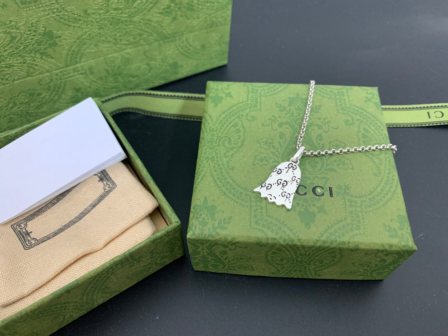 Gucci GG Ghost Pink Necklace